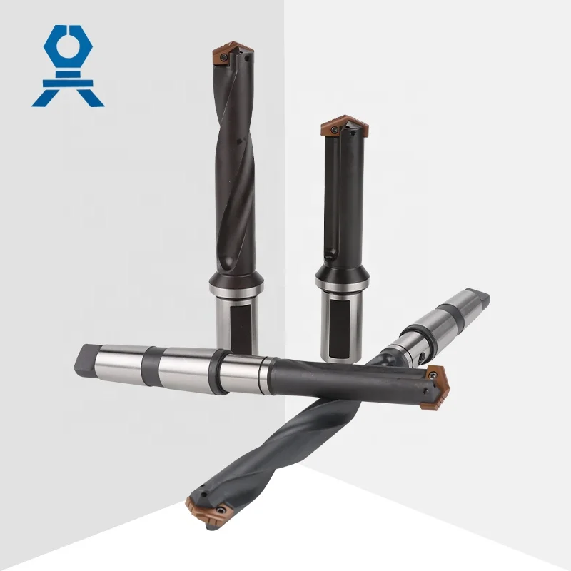 Deep Hole Drilling Tools Shovel Drill Crown Drills with Replaceable Blade
