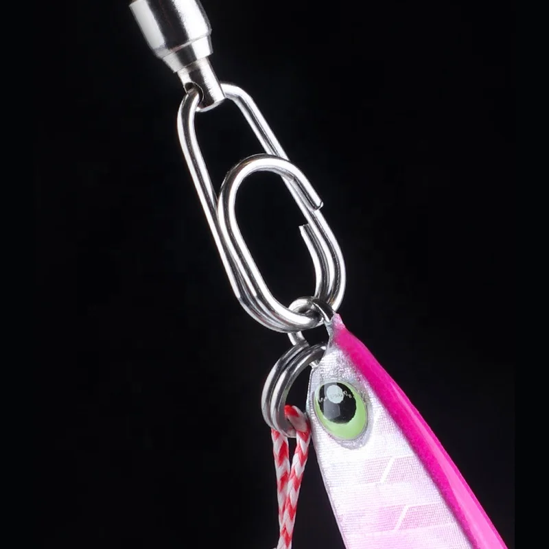 Funadaiko New Fishing Rings Stainless Steel High Quality Strengthen Solid Ring Lure Connecting Ring Fishing Accessories