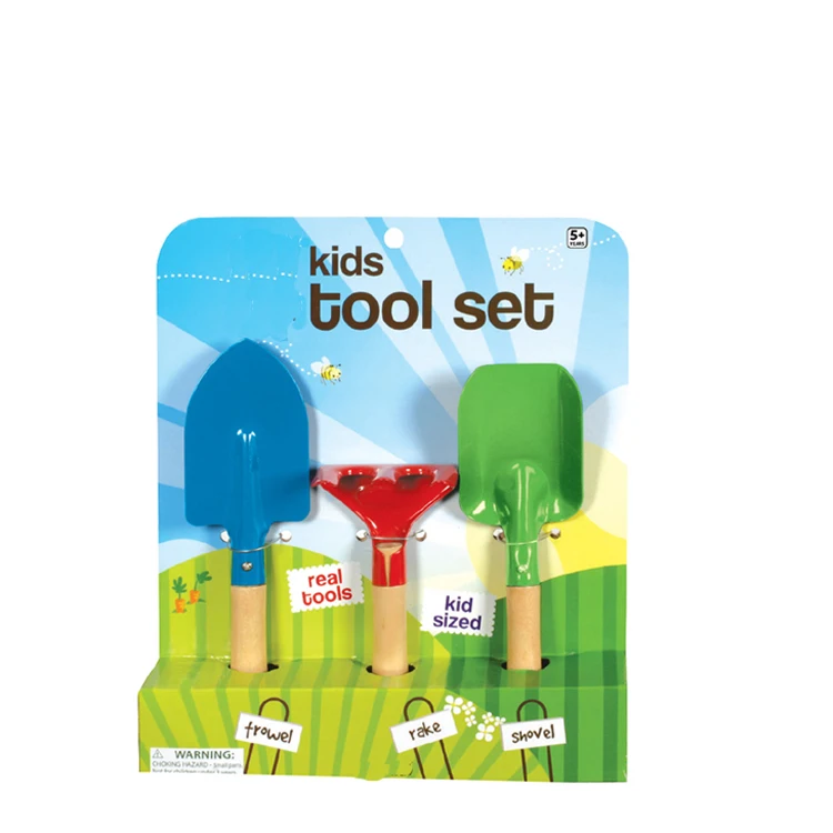 OEM factory manufacturer custom design cute innovative garden tools kids garden set toy