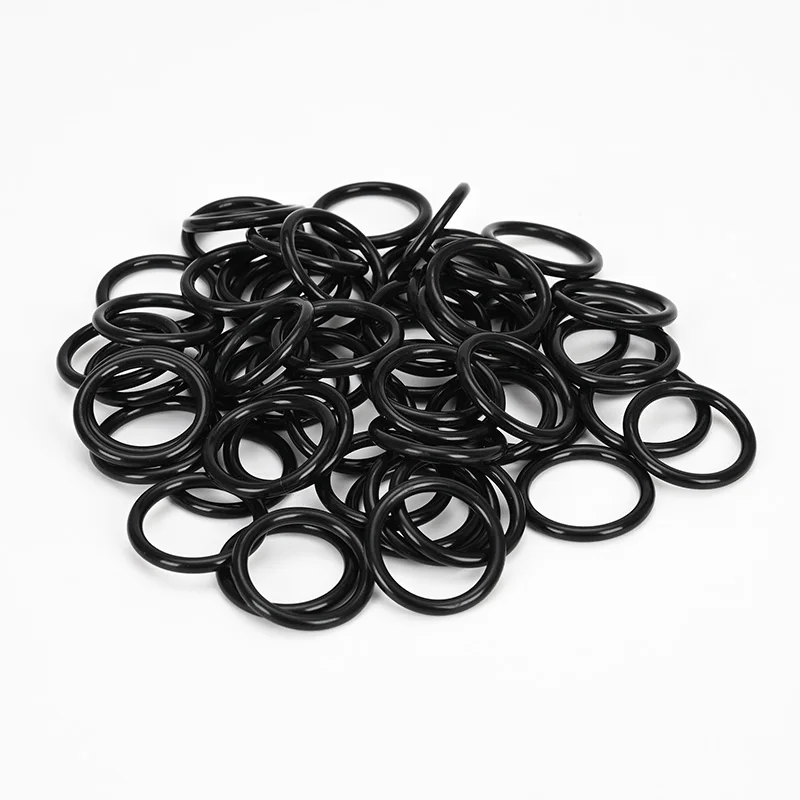 NBR 70 Shore Black FKM Oring Butyl Rubber O-Rings for Seals 70 Shore O Rings