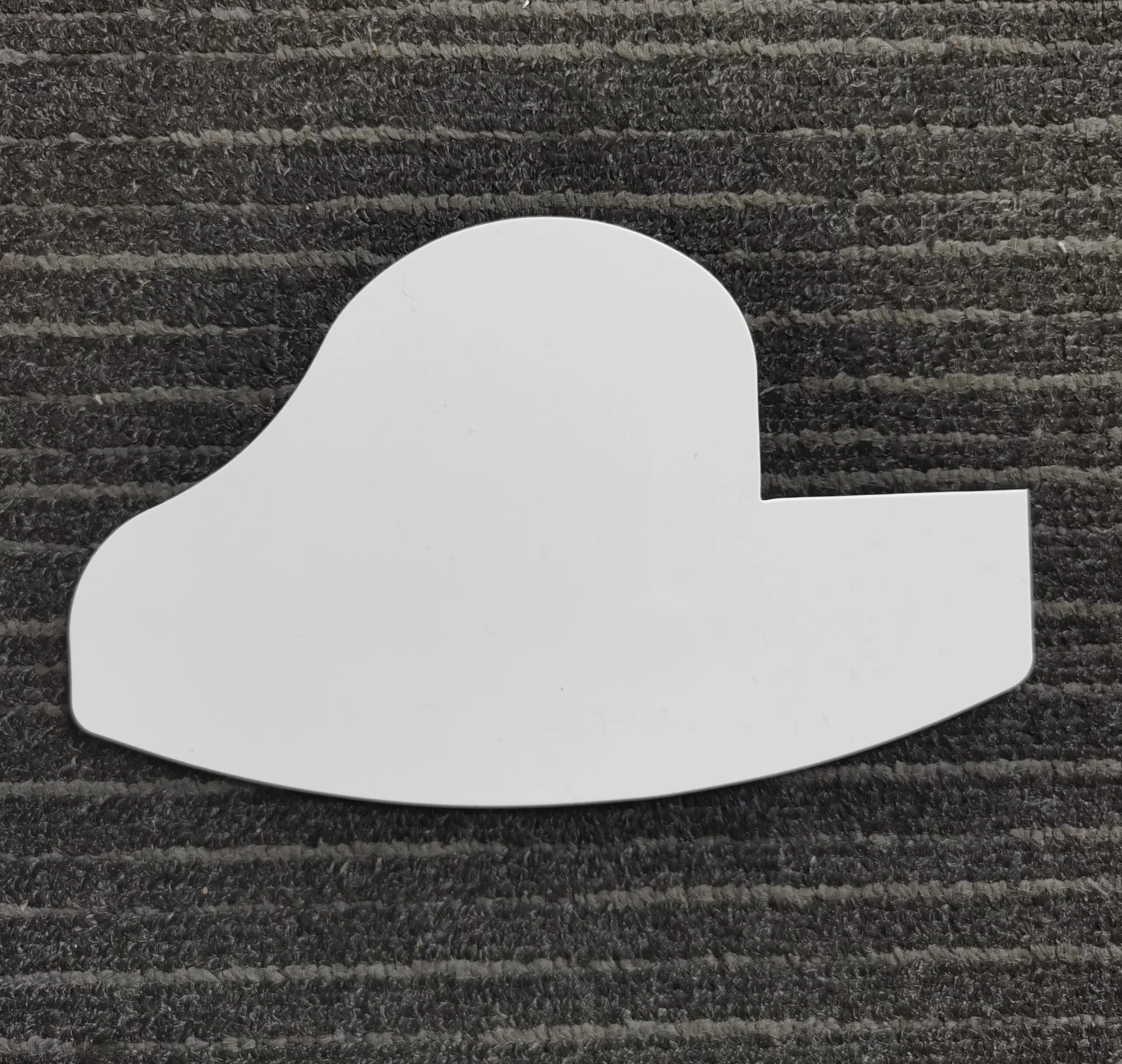 Hairline Optimizer,Barber Line Up, Fill In Design Card Barber Hair Building Fiber Application & Hairline Enhancing Card