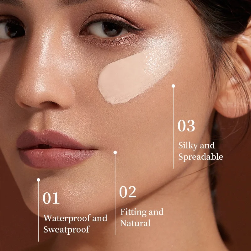 Zhiduo Moisturizing Pomegranate ivory natural BB cream Super concealer even skin tone Face Makeup Foundation