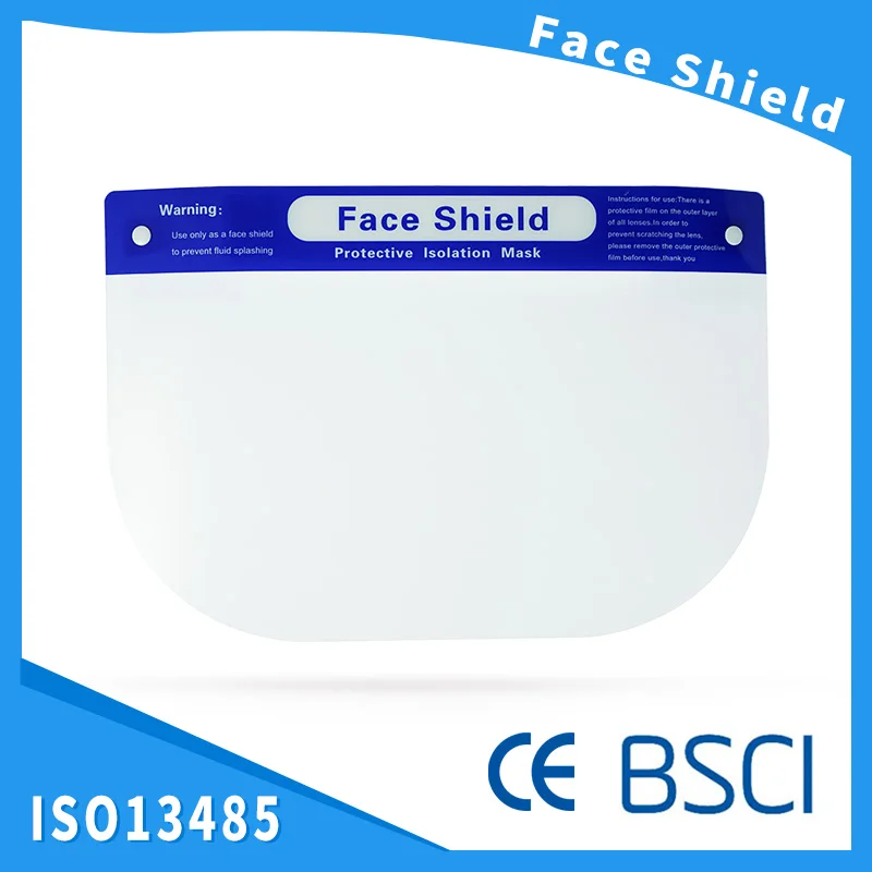 Transparent Anti fog Safety Face Shield For Sale Personal Protective Clear Face Shield