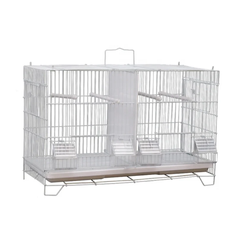 sample free in stock portable large metal breeding bird cages for partition bird cage