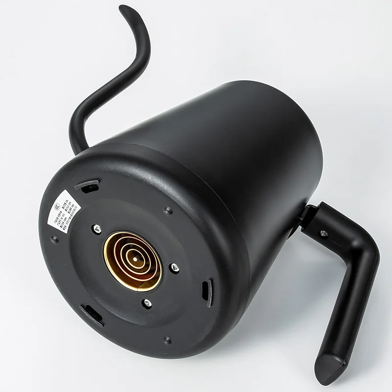 1500W 1.0 Liter Boil-Dry Protection Fish Smart Anti Scald Lid Stainless Steel Electric Pour Over Kettle