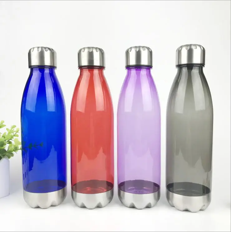 Посуда для напитков вакуумная фляжка бутылки воды в форме колы дорожная бутылка из нержавеющей стали велоспорта 17