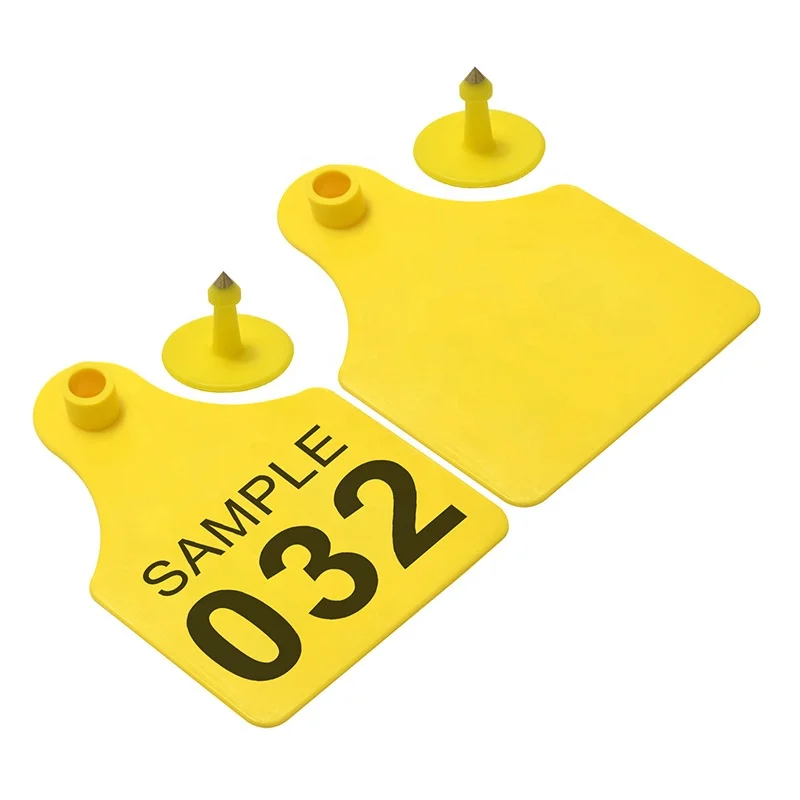 CMRFID UHF RFID TPU ear tag livestock sheep cattle ear tags uhf animal ear tag