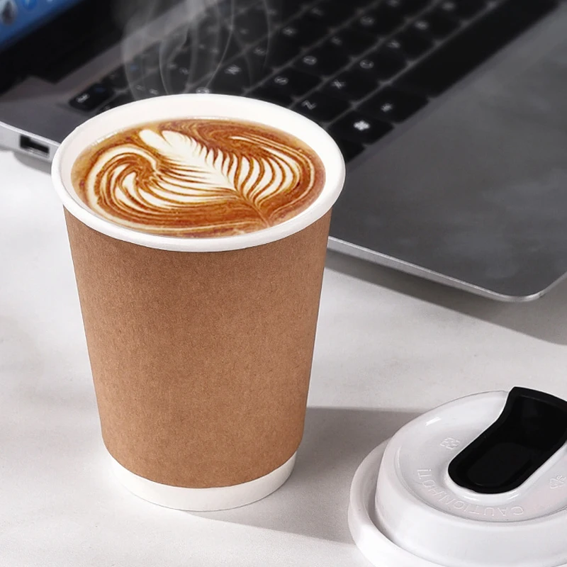Cheap Factory Price Custom Paper Cup Production Line 8OZ 12OZ 16OZ Tea coffee Paper Cup for Hot Drinks