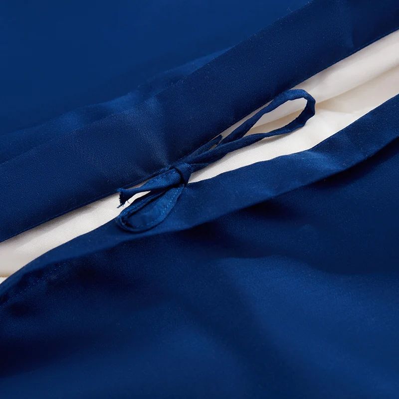 Wholesale 100% Bamboo Lyocell Blue Bedsheet Flat Sheet Set Custom Sheets For Bed Sheet Manufacturer