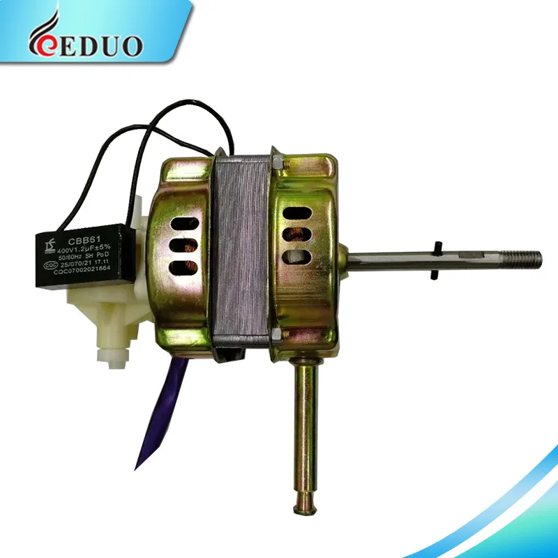 
High-quality 71*18mm table motor 220V 60W 10W with capacity for 16 inch copper electric fan motor wall motor 