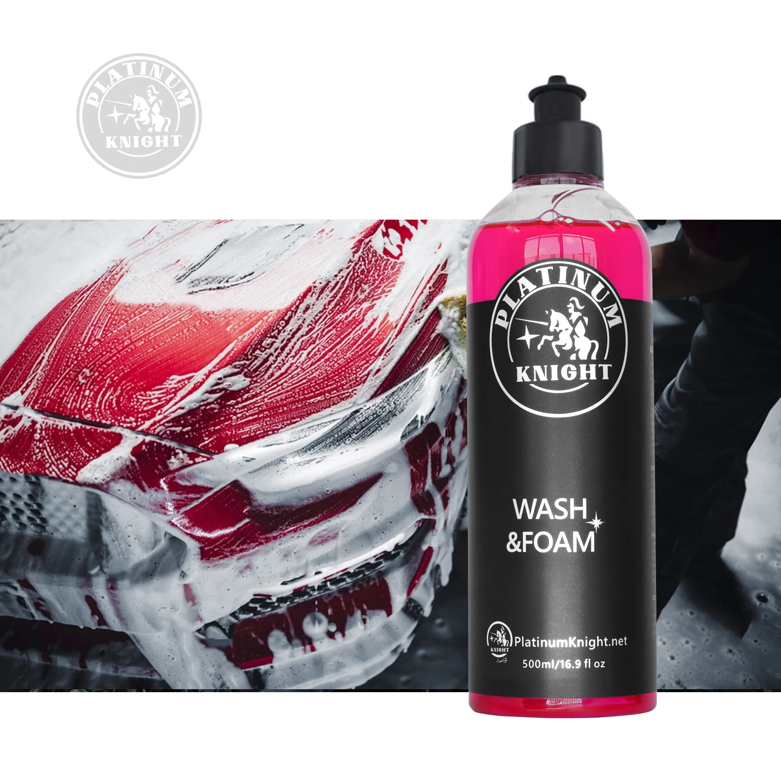 Snow Foam Car Wash Shampoo Ph Neutral Car Care Foaming Soap Wax polish Auto Detailing
