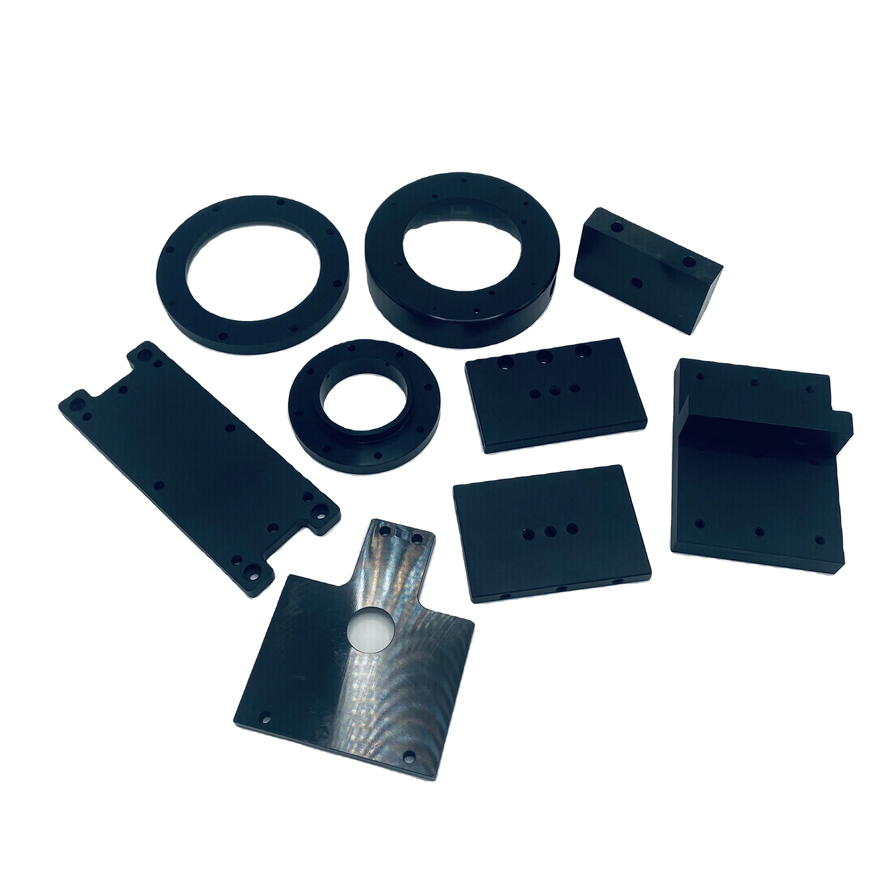 GBW cnc machining parts aluminum converter enclosure custom material cnc billet round aluminum machined parts