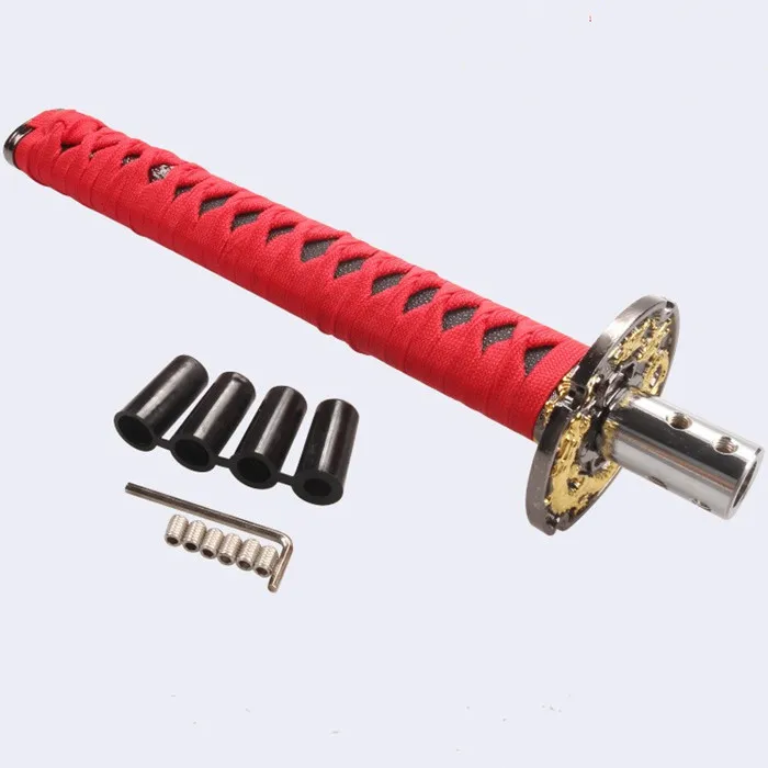 Universal JDM Racing Samurai Sword Shift Knob Shifter Katana Gear Knob 26CM