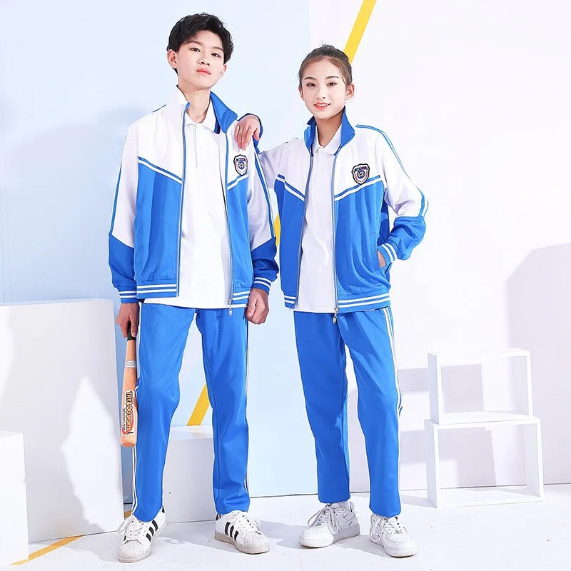 RG-Wholesaler unisex wear high school jackets suit blazer sports tracksuits child school uniform