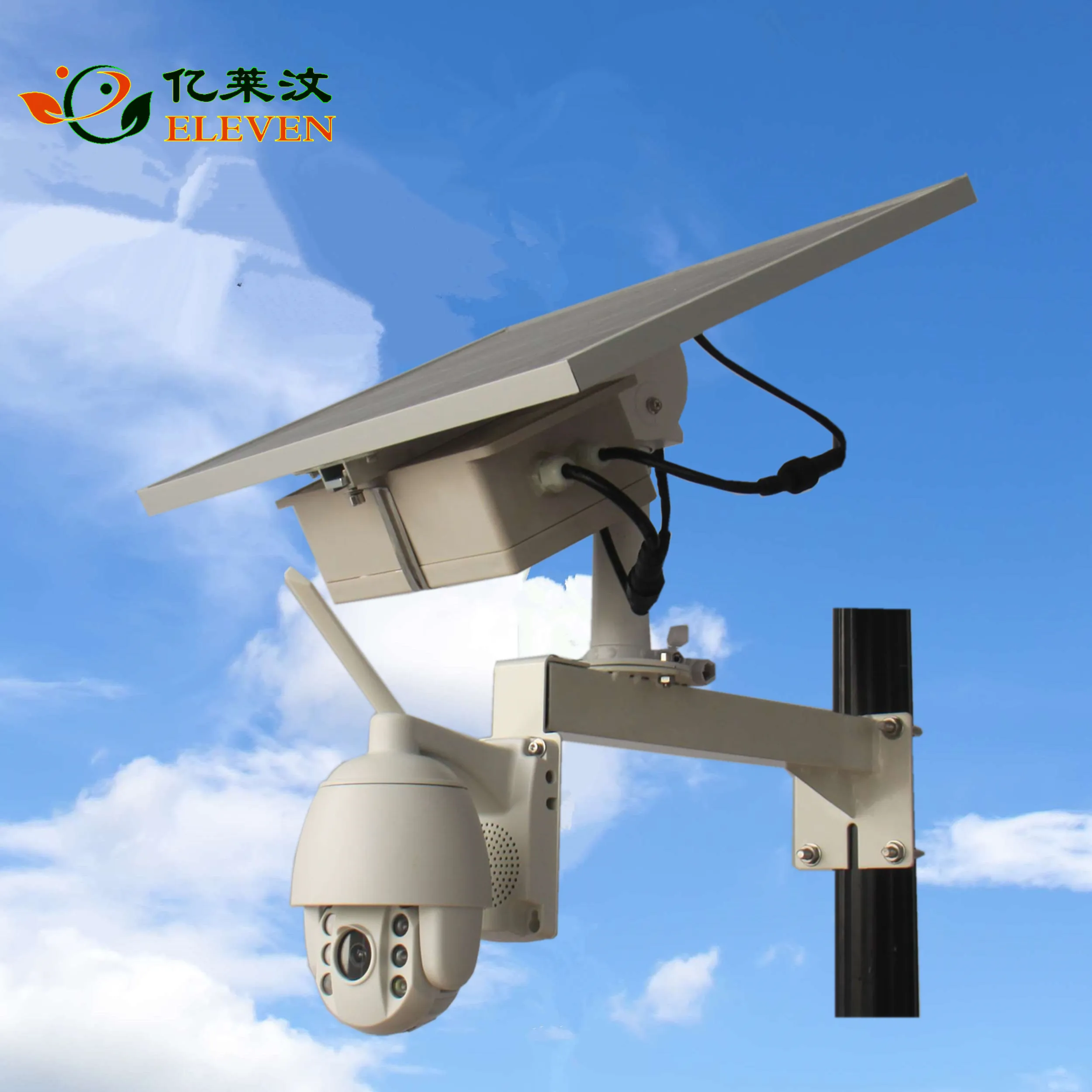 high definition solar system ptz  auto track  ip 66 camera solar 4g compatible with Camhi&Camhipro &CMS APP.