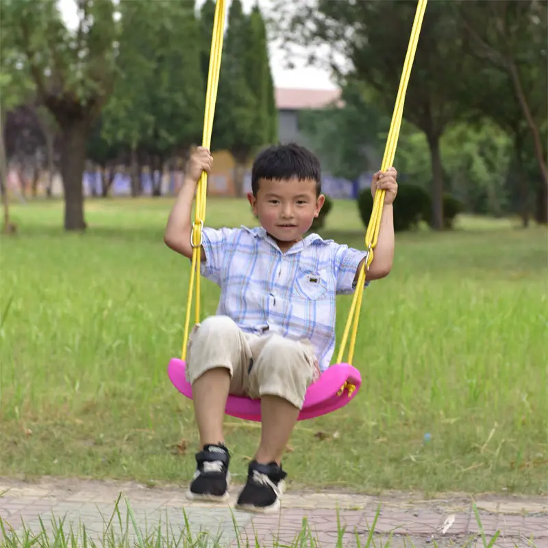 Strong Nylon Rope Indoor Heavy Duty Durable Tree Swing Seat for Kids