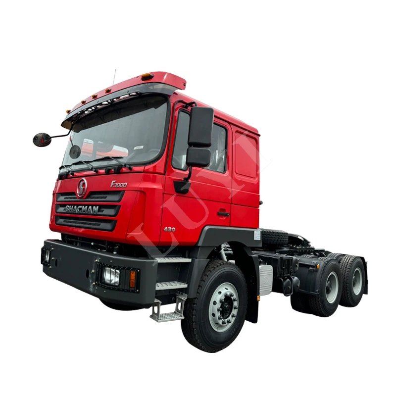 Fully Refurbished Used Shacman Euro 4 5 F3000 6x4 550hp Tractor Units Truck for Sale