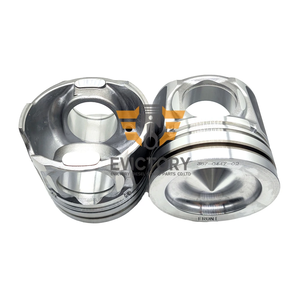 For DACHAI diesel spare parts CA4DD3A17E68 engine piston set JIEFANG truck CA5048XXY engine