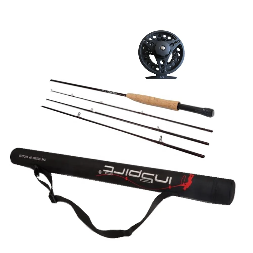 Fly Fishing Rod and Reel Combos Flying Fishing Full Kit  Complete Starter Package with Travel Case Fishing Rod/Reel