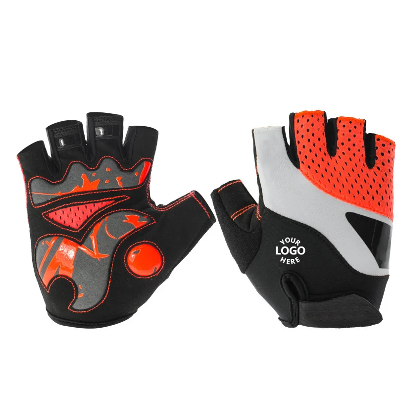 GBM sublimation custom aero summer road cycling gloves half finger