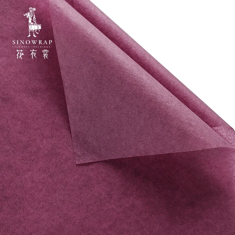 
White Black Pink Blue Red Korean Flower Shop Rose Flower Bouquet Package Colorful Tissue Paper Sheet 