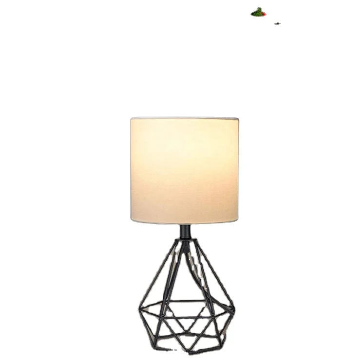 
Iron simple table lamp living room bedroom bedside lighting night lights 