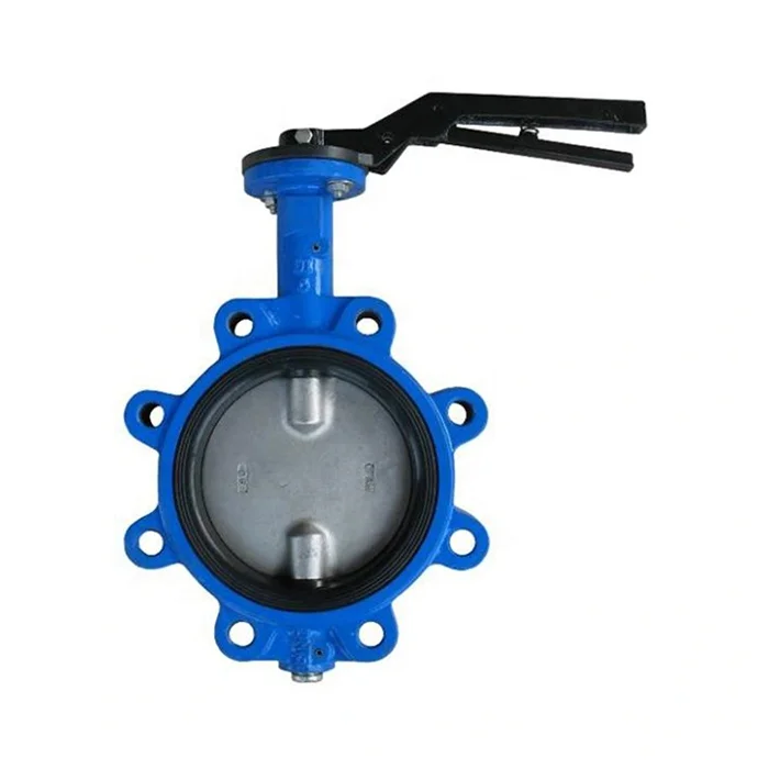 API/ANSI/DIN/JIS/ASME/Awwa EPDM PTFE PFA Rubber Lining Ductile Iron Cast Iron Wafer Lug Butterfly Valves
