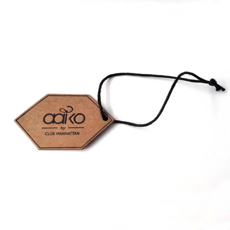Custom Printed Product Hang Tags Clothing Hang Tags With String China Manufacturer