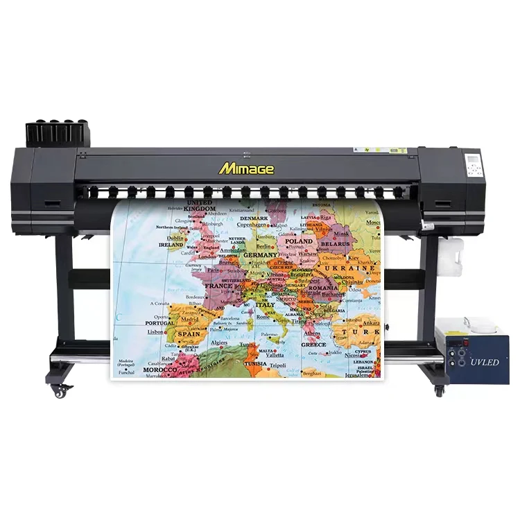 Mimage/Locor 1 6 м 8 xp600/i1600/i3200 /DX5 баннер наклейка Ткань Потолочные 3D обои большого формата УФ рулон принтер