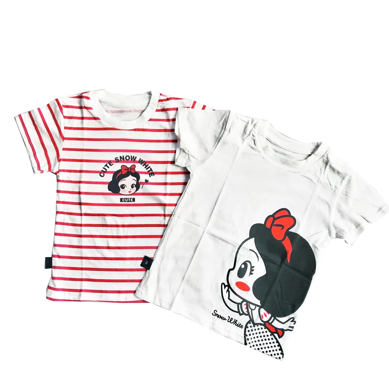 
Wholesale Mixed Branded Short Sleeve Round Neck Summer Kids Boys Girls Stock lots T-shirts 