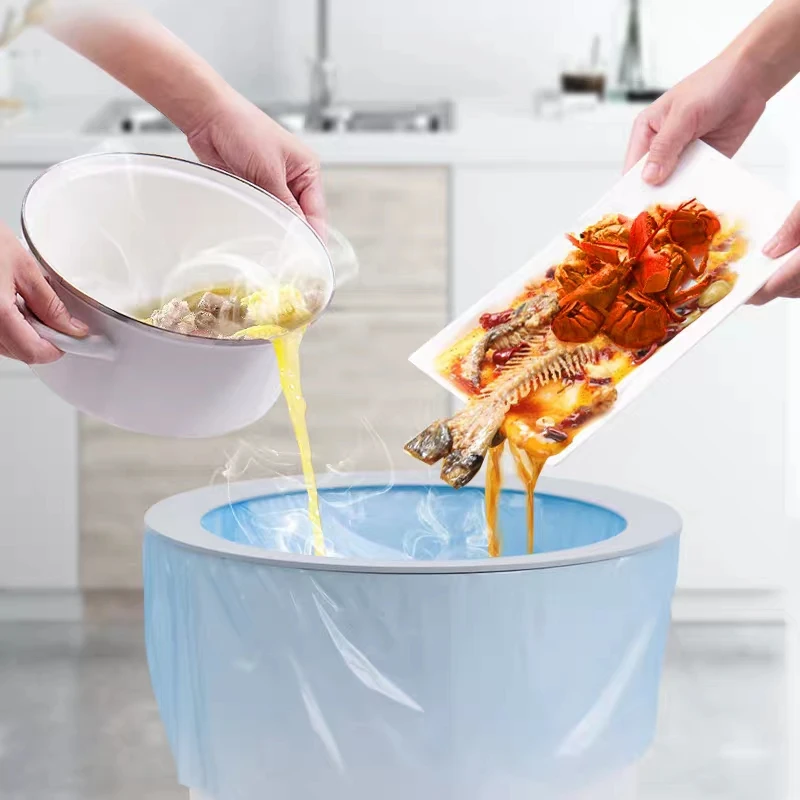 
OXO Biodegradable Disposable Plastic Bio Packing Waste Rubbish Bags Roll 