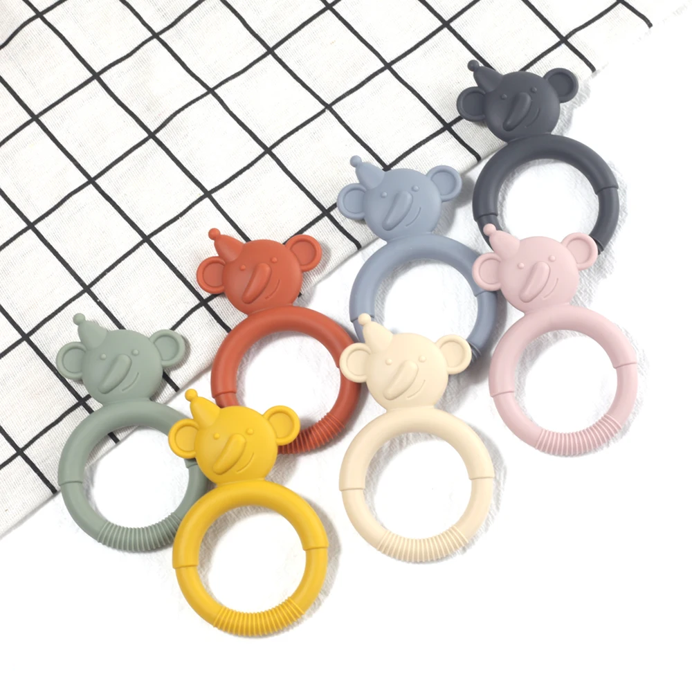 Factory directly selling stock Banana 100% Food Grade Approval New  Infant Design Silicone Baby Teether Toddler Teething Toy