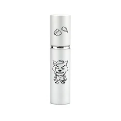 Mini empty perfume bottle 25 ml glass perfume bottle with aluminium tube