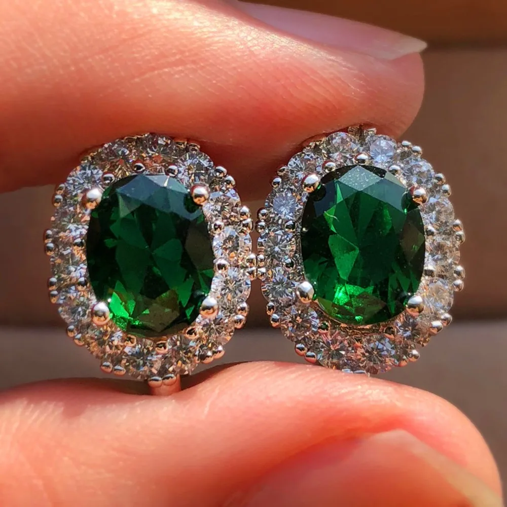 CAOSHI Big Oval Stud Earrings For Women 2021 New Classic Elegant Earrings Fashion Jewelry Wholesale Large Stud Earrings