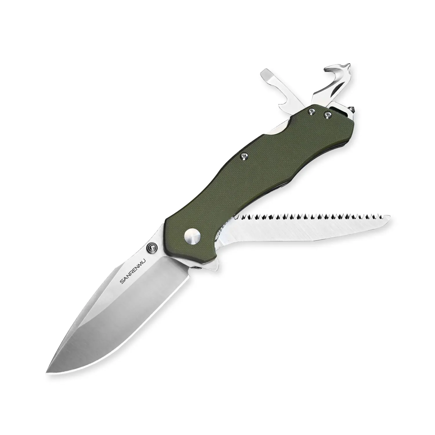 9019 Швейцарский охотничий армейский нож пила Лезвие Охотничий складной карманный нож