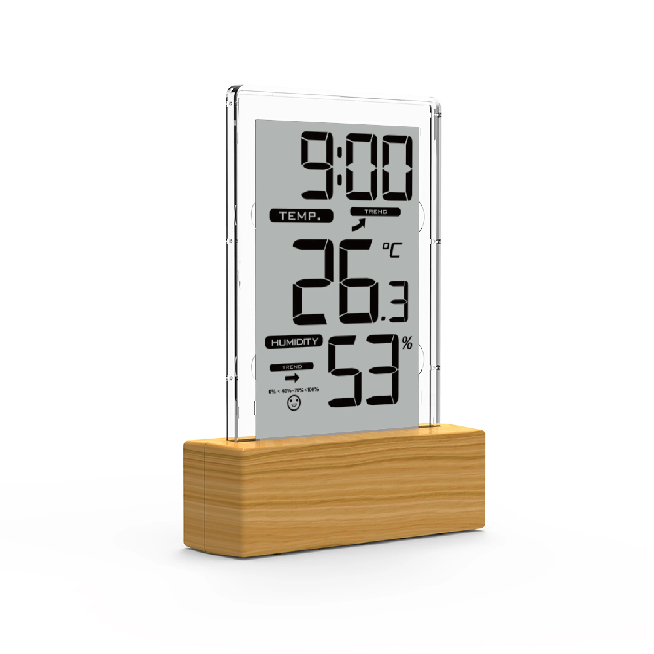 2022 New Design Hub Bedside Night Digital Alarm Clock