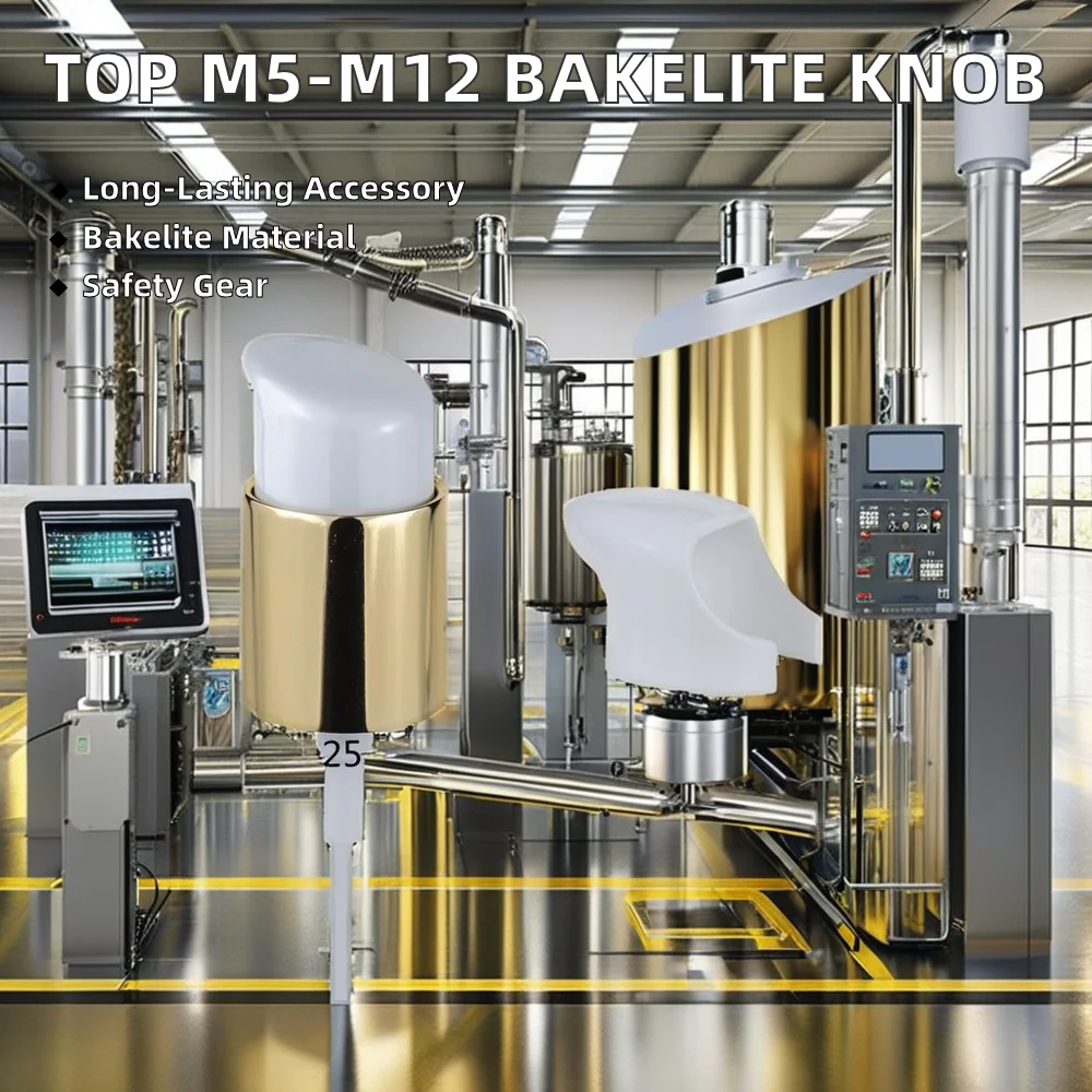 Best Selling M5 M6 M8 M10 M12 Triangle Bakelite Knob Handle New Condition Machinery Accessory with Core Gear Engine Components