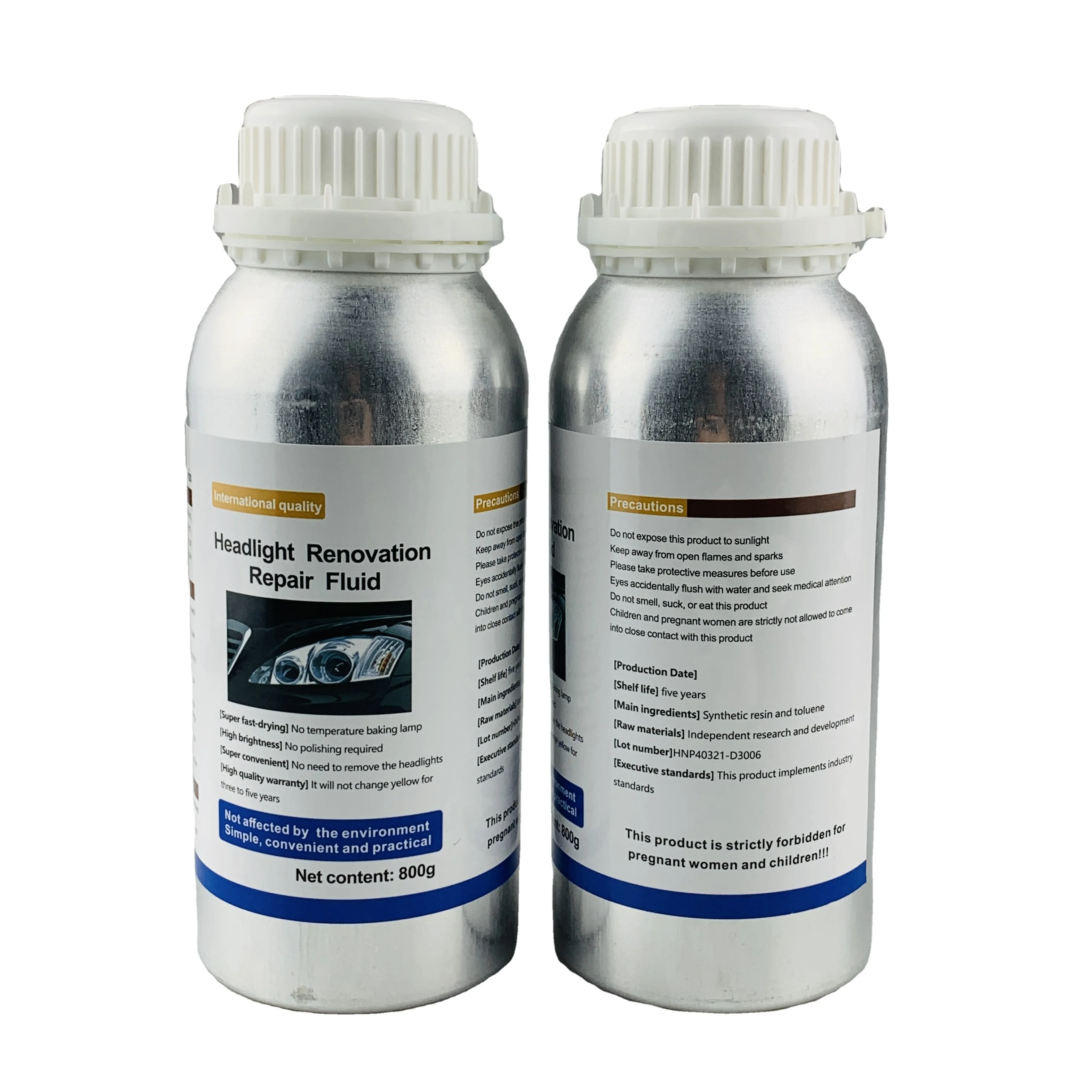 OEM C0208 800g  car light scratches yellowing refurbishment polish headlight repair fluid headlight repair tool polymer repair