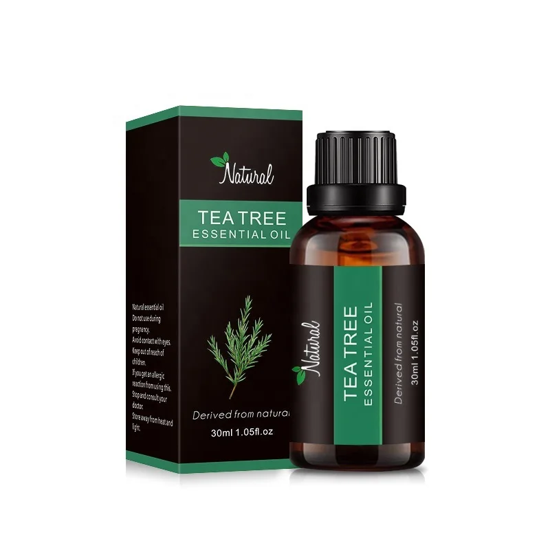 Wholesale Factory Supply 100% Pure Natural Tea Tree 30ml Aromatherapy Essential Oil OEM