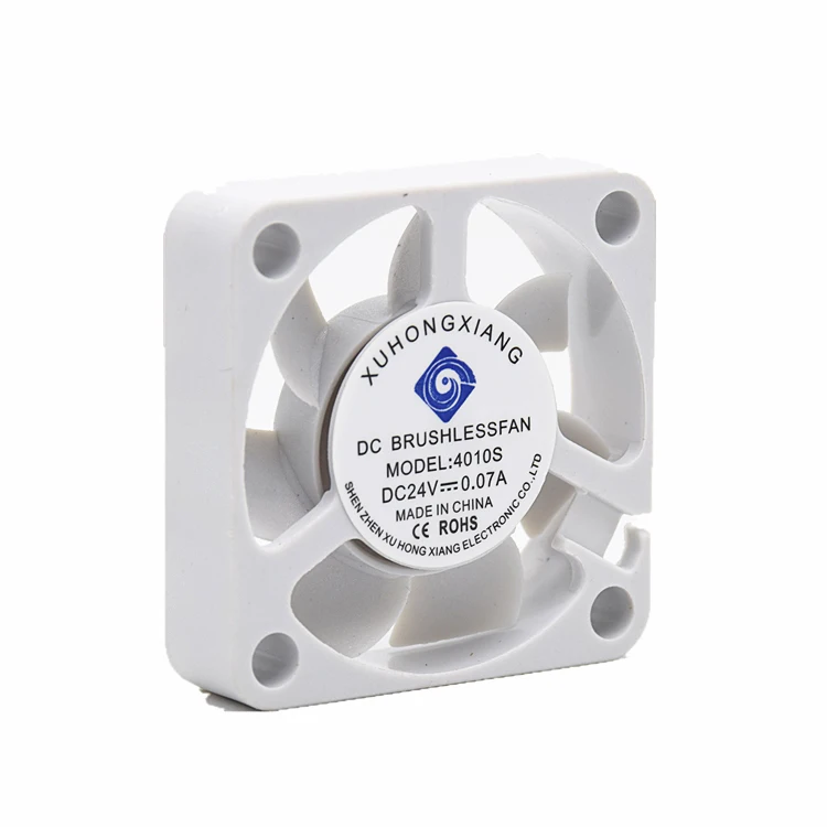 4010 Dc Cooling Fan 12V 24V Suitable For Oil Bearing Brushless Cooling Fan Dc