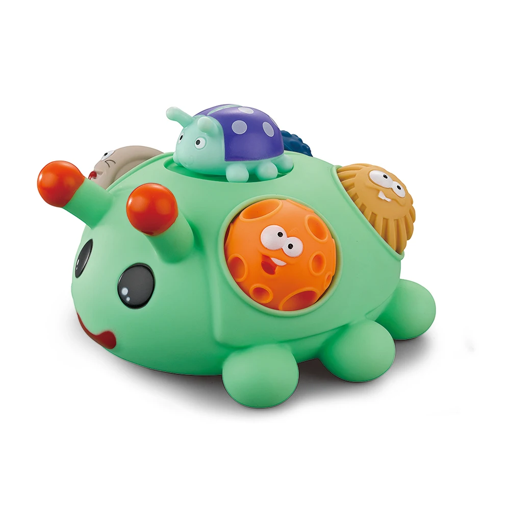 Детская силиконовая Копилка в форме божьей коровки детский контейнер для хранения монет денег наличных животных