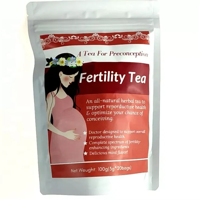 Womb Toxins Warm Detox Women Fertility Tea Helps in Cleansing Uterine Supplements of to Get Pregnancy.