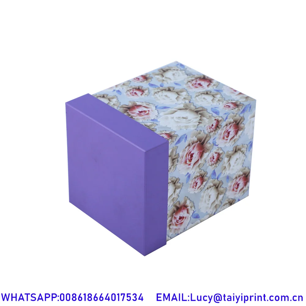 Customized Taper Tealight Candle Packaging Box For Business Candle Jar Box Packaging