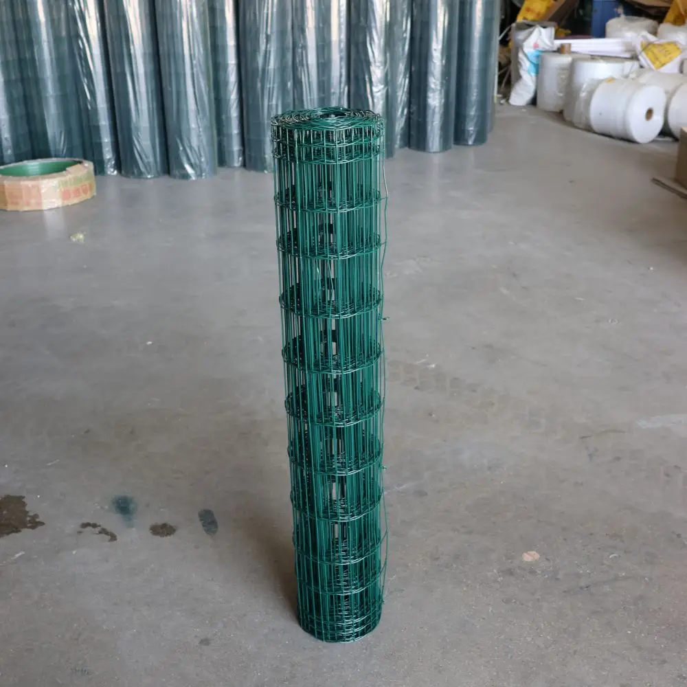 Factory Price High Quality 2X4 Green PVC Coated Holland Welded Wire Mesh Fence Panels For Euro Fence
