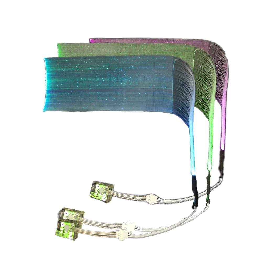 Free sample cool party fiber optic led shoes