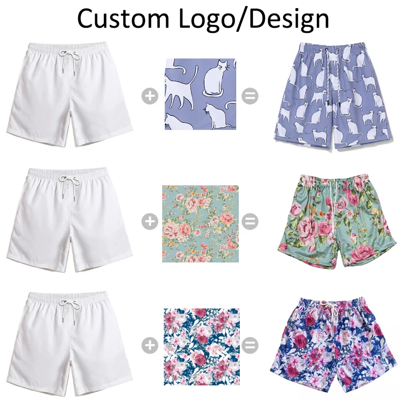 High quality 200 gsm 100% polyester youth mesh shorts sublimation printed custom logo basketball fruit kids youth mesh shorts