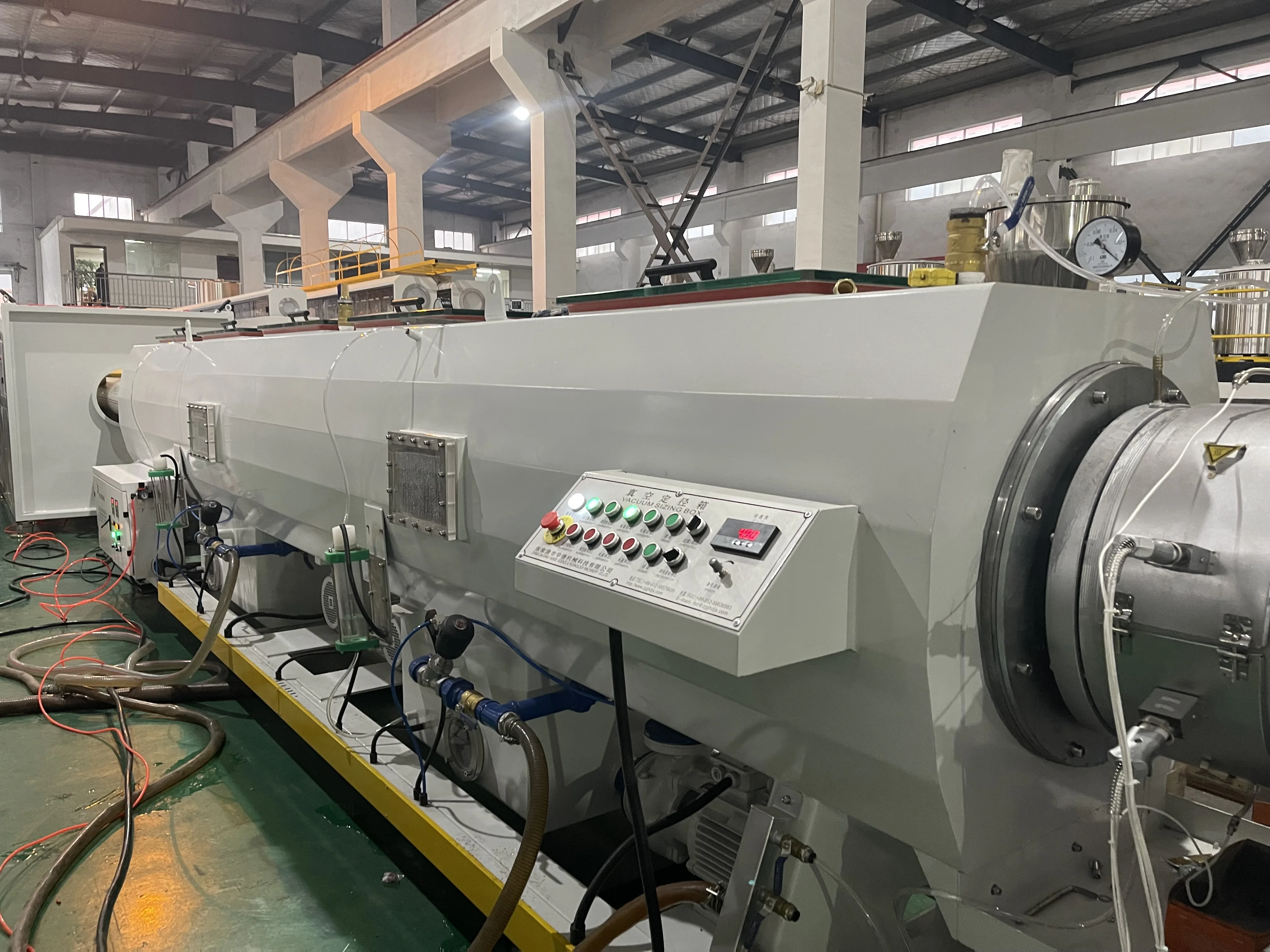 Экструзионная Машина для ПВХ труб 630 мм/оборудование для производства труб большого диаметра из ПВХ в городе чжанцзяган