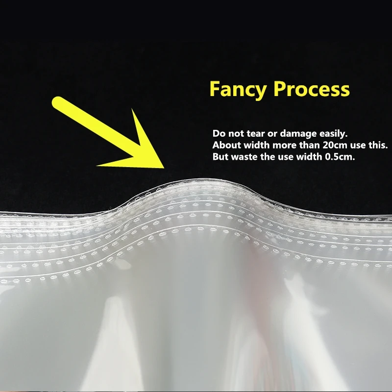 100 шт. * мешок из полиуретана с открытыми порами прозрачная самоклеящаяся одежды категории нижнего белья упаковывая самоклеящийся OPP замка застежка-молнии