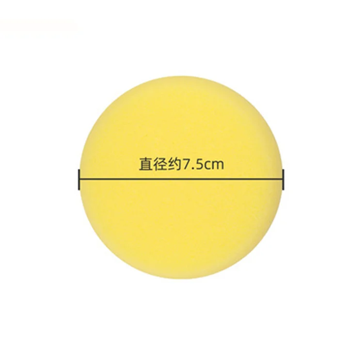 pottery clay tool set absorbs the water of the round cake sponge