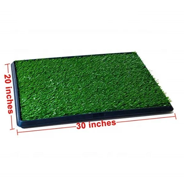 
Good quality 20*30' 3 Pieces Puppy Training Pad with Artifical grass Pet Potty Patch Training toilet for Dogs Indoor Use Factory Puppy Potty Mat Absorbent Indoor luxury dog pee mat pet dog Training Toilet as seen on TV